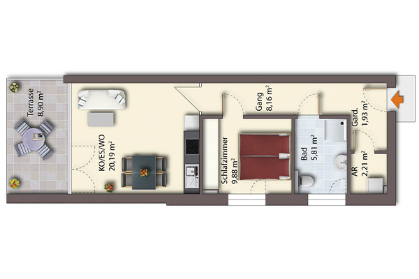 Flat 1