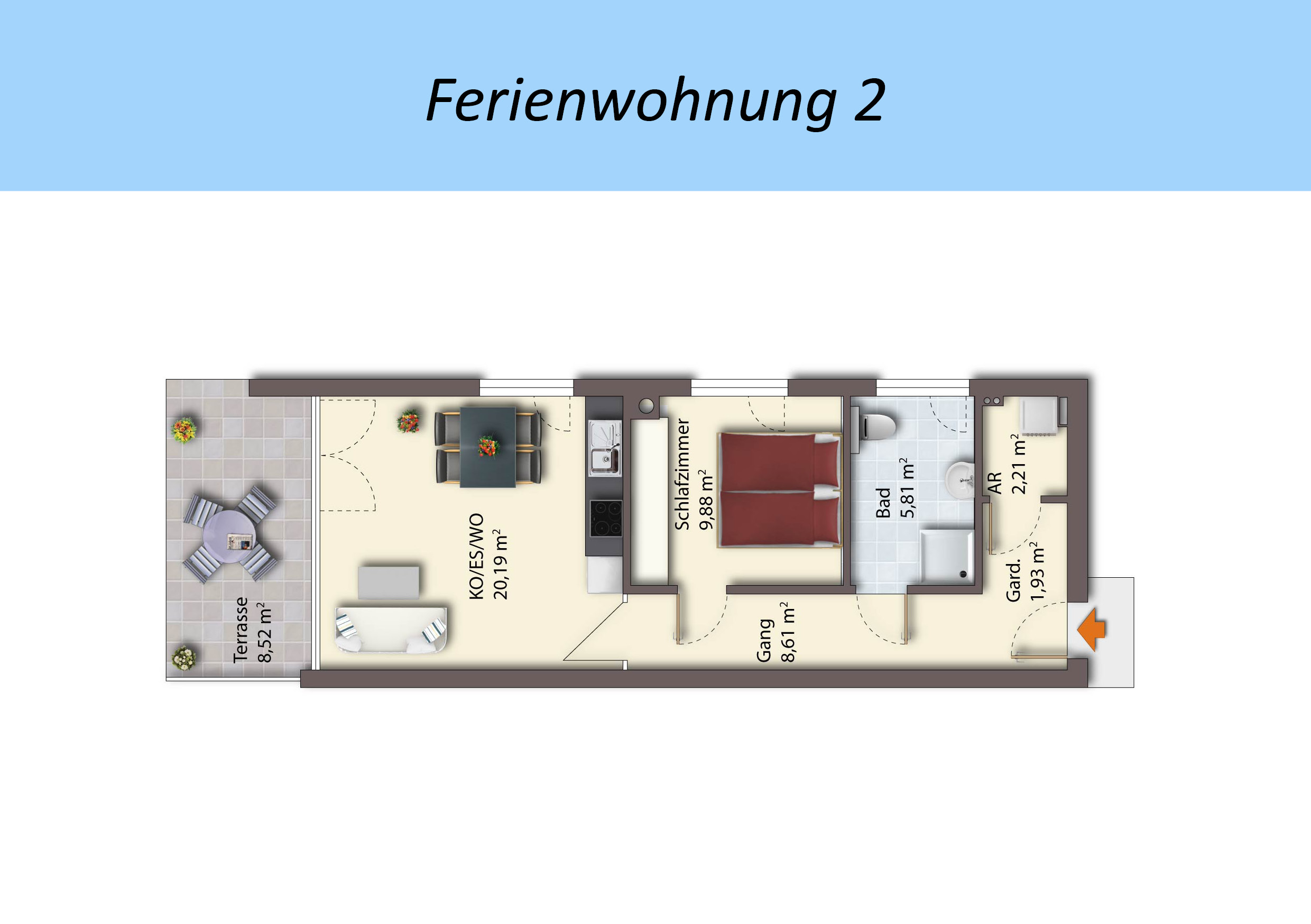 Flat 2 – Grünberg