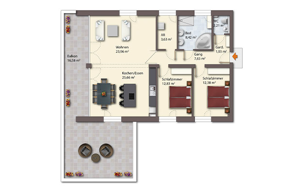Flat 3