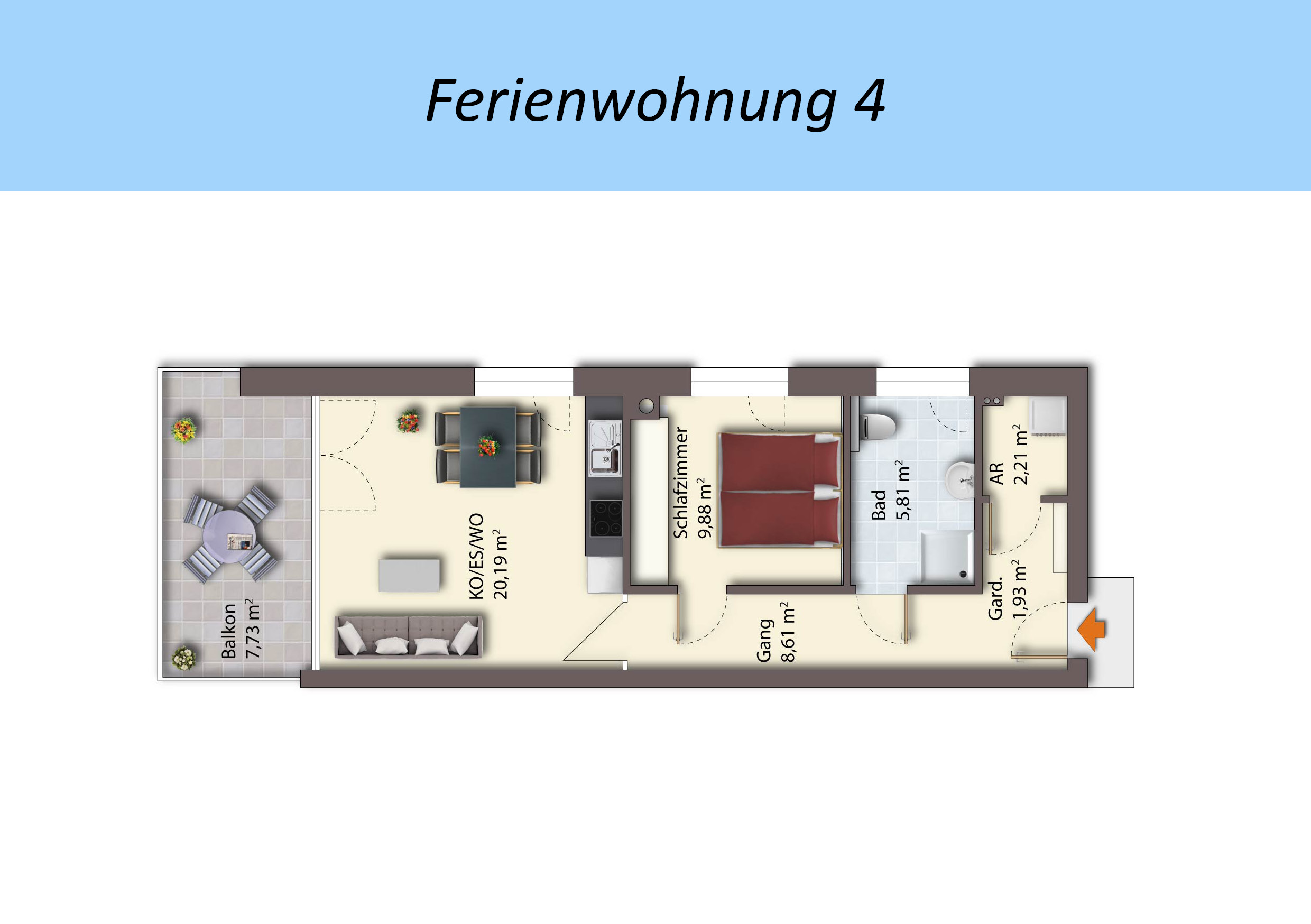 Flat 4 – Gmundnerberg